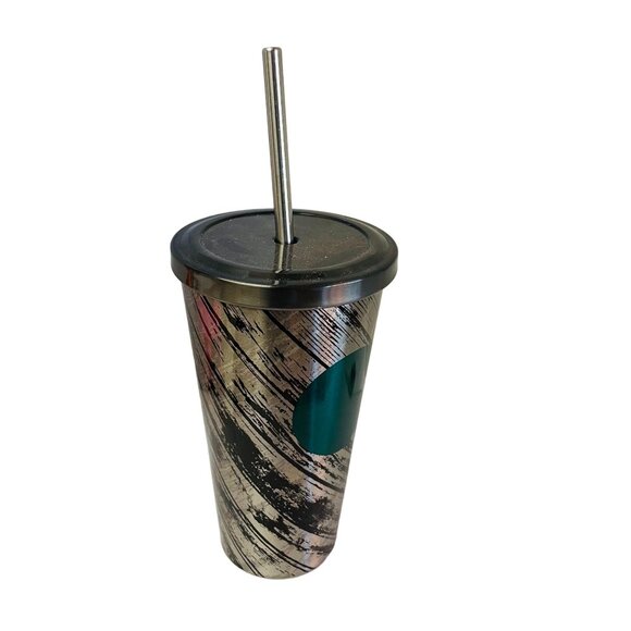 Stainless Steel Insulated Tumbler With Lid Straw 16 oz - Picture 5 of 7